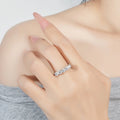 Celeste Moissanite Wedding Band